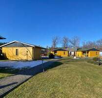 Einmalige Gelegenheit zum Neuanfang - Ferienpark mit Bungalow und Wohnhaus direkt am See - Kamern