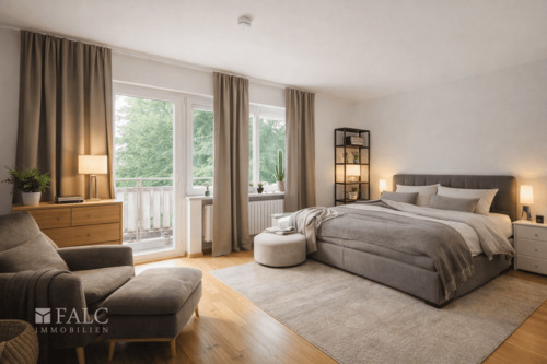 Einrichtungsbeispiel Schlafzimmer - 