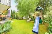 Garten - 4 Zimmer Doppelhaushälfte zum Kaufen in Ottobrunn