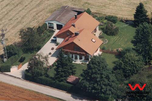 Luftbild vor Abriss des Gebäudes - 