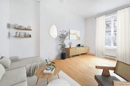 Wohnzimmer - Lichtdurchfluteter Altbau in ruhiger Lage nahe Spree und Regierungsviertel