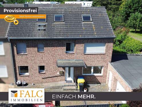 Hauseingangsbereich vorne - 2 Familien- oder 2 Generationenhaus in GV-Südstadt!