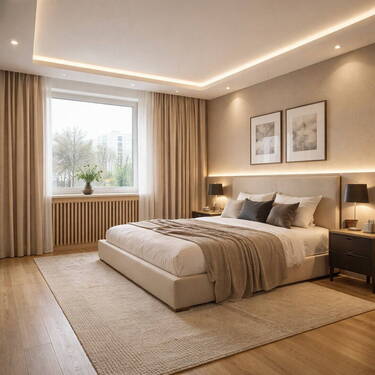 Schlafzimmer - Attraktive 4-Zimmer-Wohnung mit idealem Grundriss