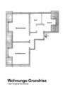 Wohnungs-Grundriss - 