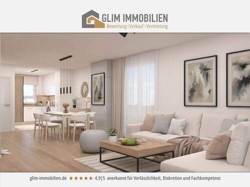 Wohnen_EG - 3 Zimmer Doppelhaushälfte zum Kaufen in Bedburg / Kirchherten