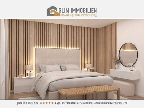 Schlafen_DG - 3 Zimmer Doppelhaushälfte in Bedburg / Kirchherten