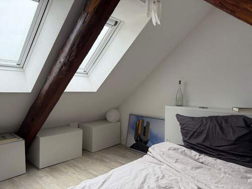 Schlafbereich Giebelfenster - 