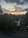 Sonnenuntergang Giebelfenster - 