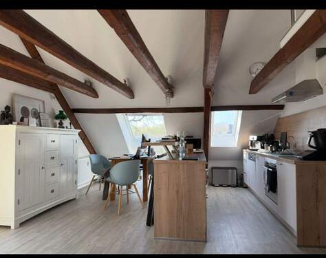 Küchen- und Essbereich - 1 Zimmer Etagenwohnung zum Kaufen in Dortmund