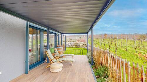 Terrasse in Westausrichtung - 