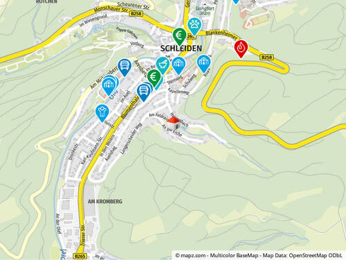 Geolyzer Kartenausschnitt - Grundstück in Schleiden zum Kaufen