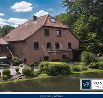 Exklusives Mühlenanwesen mit eigenem Mühlensee- historische Rarität zum fairen Preis - Bergen Bleckmar