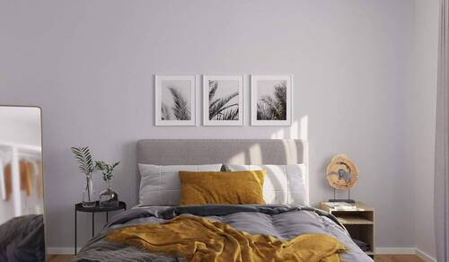Helles und komfortables Schlafzimmer - 