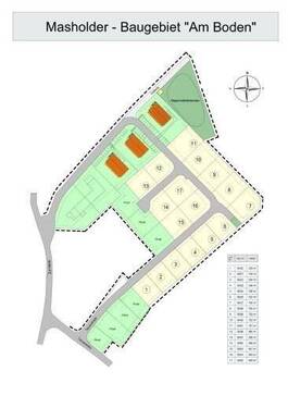 Bitburg - Masholder - Am Boden - Grundstücksübersi - Ihr Traumgrundstück in Bitburg-Masholder #6 - Neubaugebiet 'Am Boden'