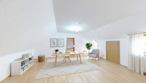 Einrichtungsbeispiel Büro/Hobbyraum DG - 