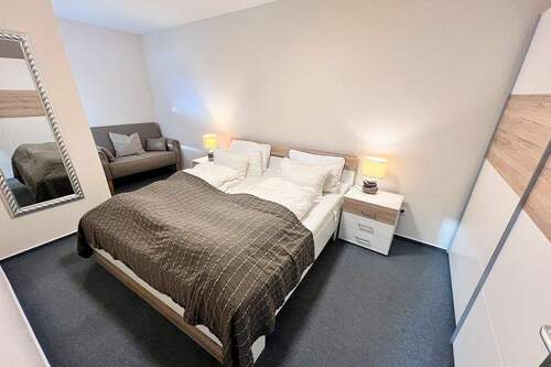 Schlafzimmer - 1 Zimmer Etagenwohnung in Wyk auf Föhr