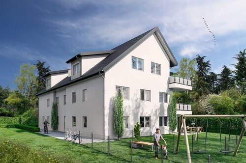 Gartenansicht - 3 Zimmer Etagenwohnung in Gütersloh