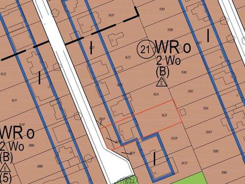 Auszug Bebauungsplan - 