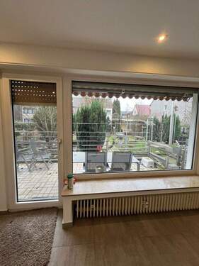 Wohnzimmerausblick unten - 
