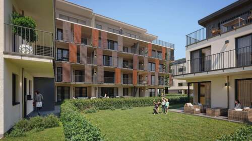 Aussenvisualisierung 1 - Etagenwohnung mit 85,80 m&sup2; in Villingen-Schwenningen zum Kaufen