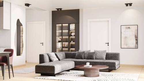 Wohnbeispiel Wohnzimmer - 3 Zimmer Etagenwohnung zum Kaufen in Volkach