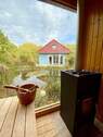 Blick aus der Sauna - 