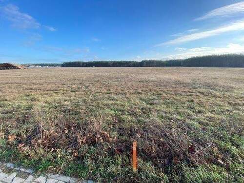 Blick auf das Grundstück vom Postverteilzentrum - 