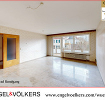 Großzügige 4-Zimmer-Wohnung mit Südbalkon in beliebter Wohnlage der Sanderau - Würzburg