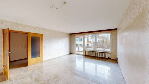 Wohnzimmer - 4 Zimmer Etagenwohnung zur Miete in Würzburg