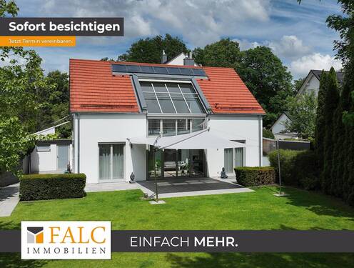 Außenansicht - Luxuriöses Einfamilienhaus in begehrter Lage von Neukeferloh!