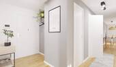 Heller und freundlicher Eingangsbereich - 4 Zimmer Etagenwohnung zum Kaufen in Schönefeld