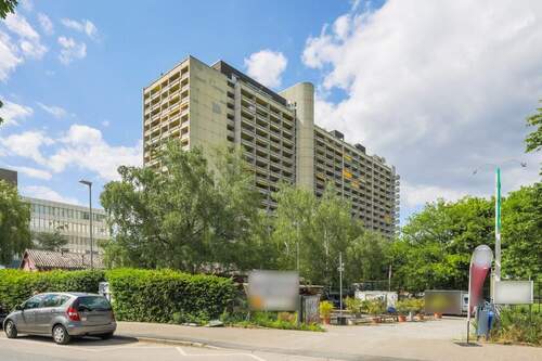 Straßenansicht - 1 Zimmer Etagenwohnung zum Kaufen in Karlsruhe