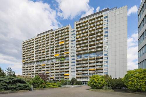 Rückansicht - Etagenwohnung mit 37,00 m² in Karlsruhe zum Kaufen