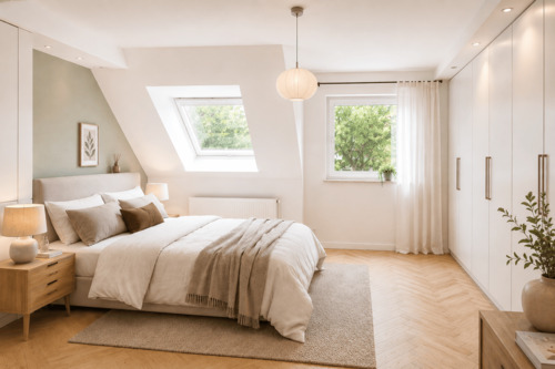 EINRICHTUNGSVORSCHLAG ELTERNSCHLAFZIMMER - 