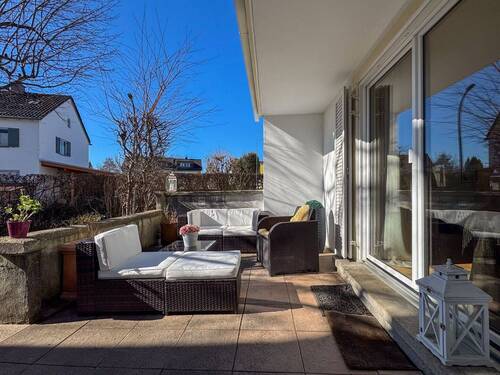 Terrasse - 5 Zimmer Doppelhaushälfte in Rosenheim