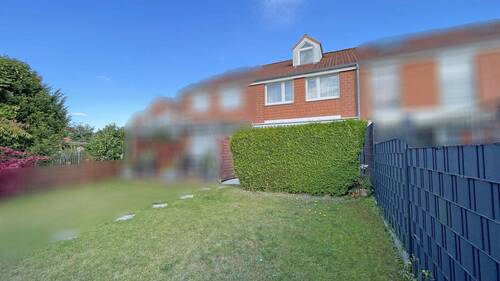 Ansicht Gartenseite - Reihenmittelhaus mit 99,00 m&sup2; in Hannover zum Kaufen