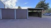 Garage (rechts) & Überdachung - 