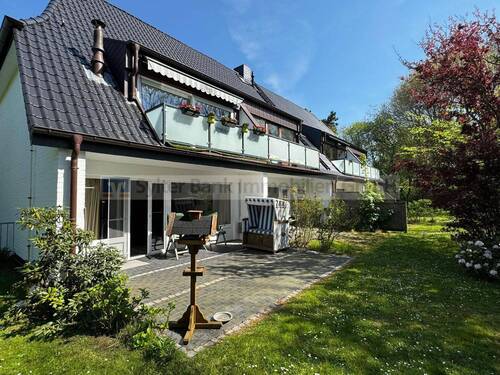 Außenansicht - Gepflegte Maisonettewohnung mit charmantem Garten in Morsum