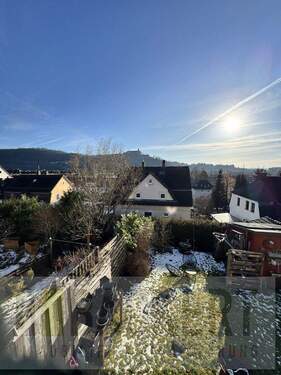 Aussicht vom Balkon - 