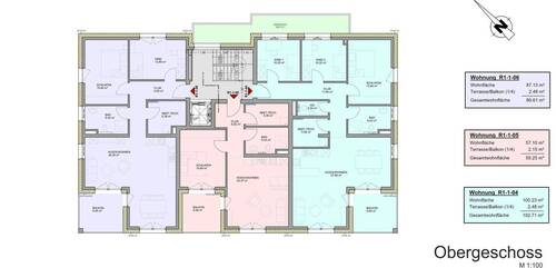 0005 - Etagenwohnung mit 59,30 m&sup2; in Bitburg zum Kaufen