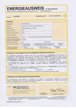 Energieausweis - 