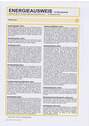 Energieausweis - 
