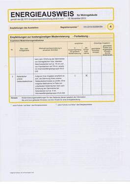 Energieausweis - 