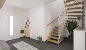 Heller und freundlicher Eingangsbereich - 5 Zimmer Einfamilienhaus in Biesenthal
