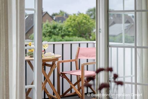 Balkonansicht - 1 Zimmer Etagenwohnung zum Kaufen in Sylt