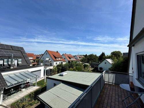 Ausblick vom Balkon - 