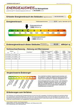 Energieausweis - 