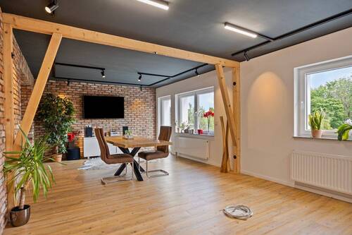 Wohn-, Essbereich Erdgeschoss - Blick 2 - 