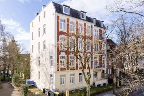 Hausansicht - ***SANIERTE ALTBAUWOHNUNG MIT CHARME- WG TAUGLICH IN HARBURG HEIMFELD***