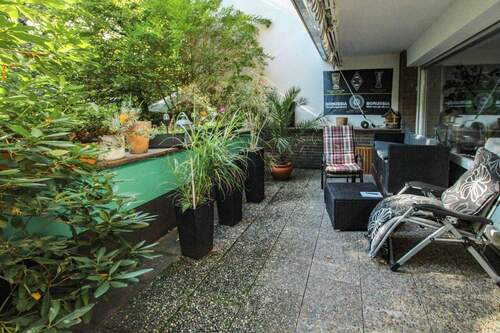 Terrasse - Ab 1. April bezugsfrei: Terrassenwohnung am Unterbacher See